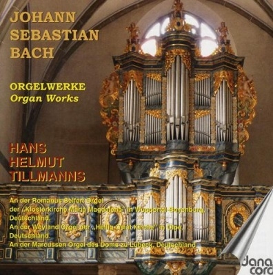 ハンスヘルムートティルマンス/J.S.Bach： Organ Works Vol.14 -Triosonate No.3 BWV.527, Nun komm der Heiden Heiland BWV.660, Vom Himmel hoch, da komm ich her BWV.700, etc / Hans Helmut Tillmanns(org)[DACOCD663]