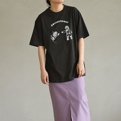 ゴールデンカムイ ビィズニィズ ビッグTシャツ(杉元とアシリパ)