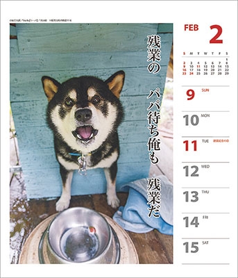 犬川柳 週めくり カレンダー