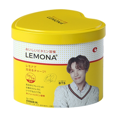 BTS/LEMONA×BTS ハート缶 (2g×70包)
