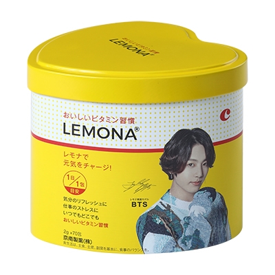 BTS/LEMONA×BTS ハート缶 (2g×70包)