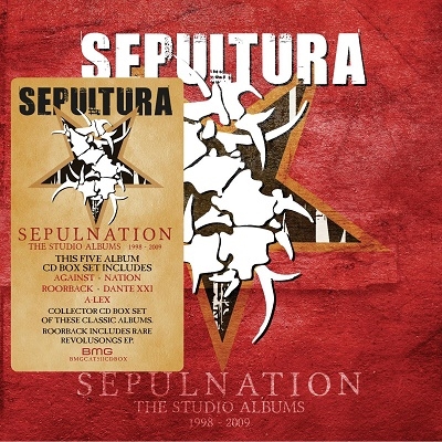 Sepultura/Sepulnation - The Studio Albums 1998-2009 (5CD Box Set)[5053867090]