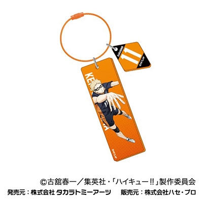 劇場版ハイキュー!! ゴミ捨て場の決戦 ワイヤープレートキーホルダー03 月島 蛍