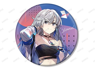 緜先生 描き下ろしイラスト ヨミ タクティカルファッションver. BIG缶バッジ 緜先生 描き下ろしイラスト ヨミ タクティカルファッションver. BIG缶バッジ