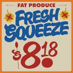 Fat Produce/Fresh Squeeze/Black Vinyl[FSPT-2006]