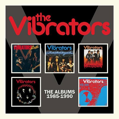 The Vibrators/The Albums 1985-1990 - 5CD Clamshell Box Set[AHOYBX384]