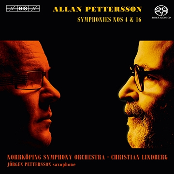 クリスティアン・リンドベルイ/A.Pettersson： Symphony No.4 No.16 ［SACD Hybrid+DVD］[BISSA2110]