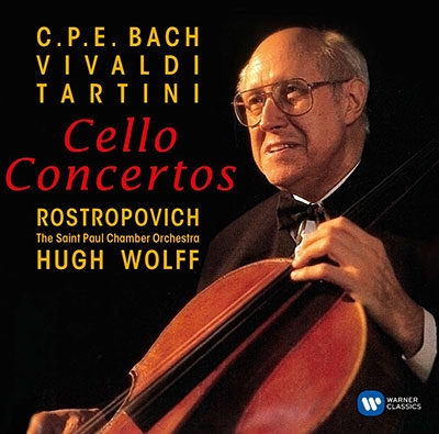 Vivaldi, Tartini, C.P.E.Bach - Cello Concertos