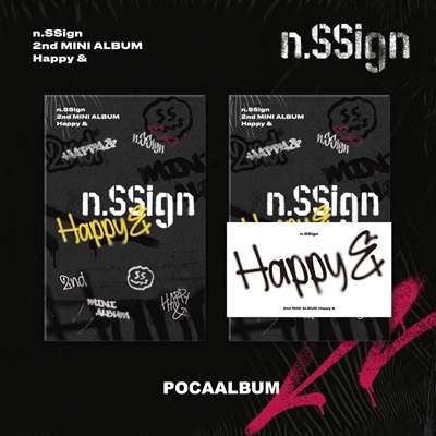 n.SSign/Happy &: 2nd Mini Album (POCA ver.) ［ミュージックカード