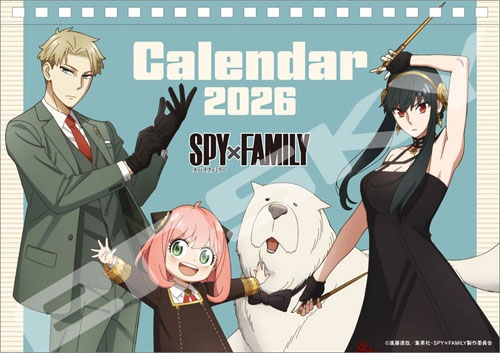 卓上 TVアニメ『SPY×FAMILY』 カレンダー 2026