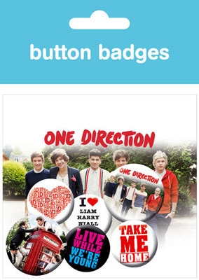 One Direction/ONE DIRECTION 6 Badge Pack