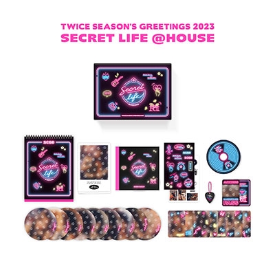 TWICE/TWICE 2023 SEASON'S GREETINGS:SECRET LIFE @HOUSE ［CALENDAR+