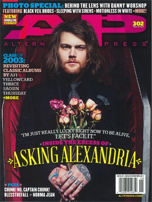 ALTERNATIVE PRESS 2013年9月号