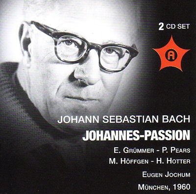 󡦥åե/J.S.Bach St John Passion BWV.245[ANDRCD9080]
