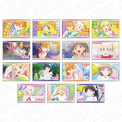 ラブライブ!スーパースター!! スクエアカンバッジ vol.2 (15個入りBOX)