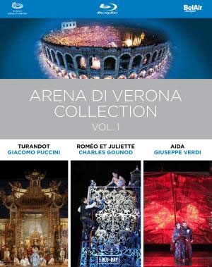 『アレーナ・ディ・ヴェローナBOX Vol.1』～歌劇《トゥーランドット》、《ロメオとジュリエット》、《アイーダ》