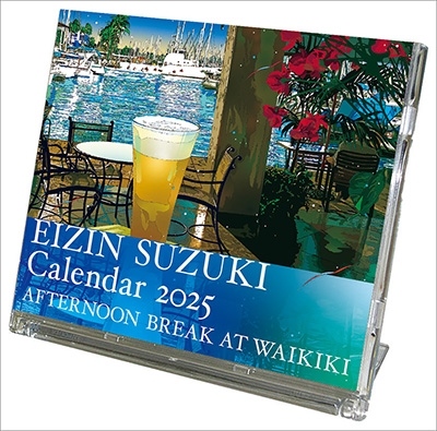 dショッピング |鈴木英人 「卓上 鈴木英人 カレンダー 2025