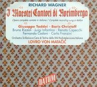 Wagner: I Maestri Cantori di Norimberga / Matacic, Christoff