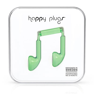 happy plugs イヤホン EARBUD/ミント[7713]