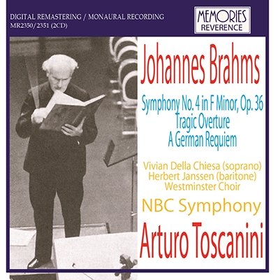 ȥȥˡ/Brahms Tragic Overture, Symphony No.4, Ein Deutsches Requiem[MR2350]