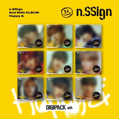 n.SSign/Happy &: 2nd Mini Album (Digipack Ver.)(ランダム