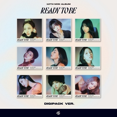 TWICE/Ready To Be: 12th Mini Album (Digipack Ver.)(ランダムバージョン)