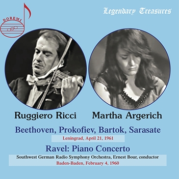 ޥ륿륲å/Martha Argerich Vol.5 - Beethoven, Prokofiev, Bartok, Sarasate, Ravel[DHR8040]