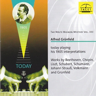 Alfred Grunfeld - today playing his 1905 interpretations