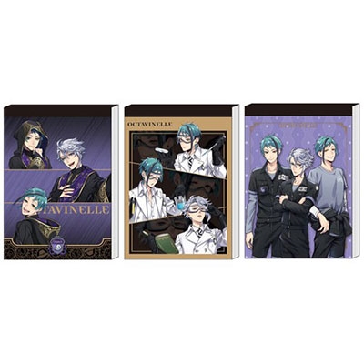 ディズニー ツイステッドワンダーランド 3連メモ オクタヴィネル[SUNS642208]