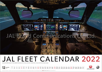 JAL「FLEET」(大型判) カレンダー 2022