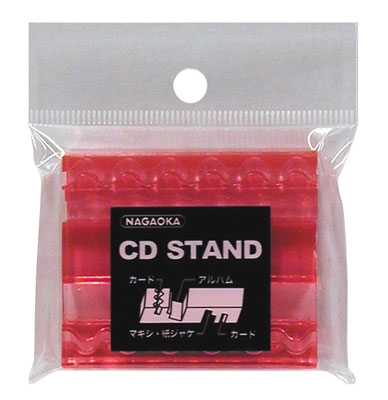 NAGAOKA CDスタンド Red[STD3CR]