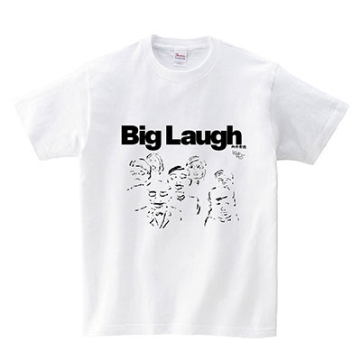 LIQUIDROOM x 向井秀徳 BIG Laugh T-shirts 白 Lサイズ