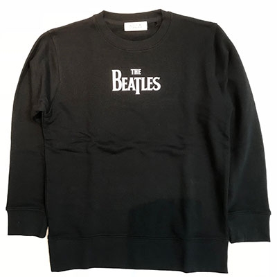 The Beatles/The Beatles Logo スウェット ブラック Lサイズ