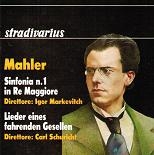 Mahler: Symphony No.1, Lider Eines Fahrenden Gesellen