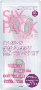 はくだけで骨盤から美脚! 3点バランスDIET SIX PACK INSOLE forWOMEN