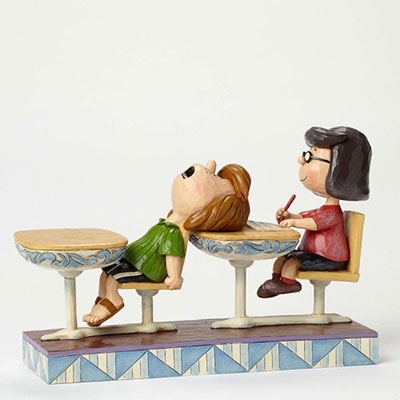 Jim Shore フィギュア スヌーピー Peppermint Patty Marcie School Days 数量限定