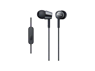SONY スマートフォン用密閉型インナーイヤーレシーバー(リモコン付) MDR-EX150AP/Black