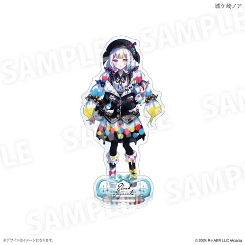 【城ヶ崎ノア】魔法少女ノ魔女裁判　アクリルスタンド　アクスタ　缶バッジ　他 魔法少女の魔女裁判 城ケ崎 ノア アクスタ 缶バッジ などセット