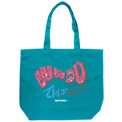 でんぱ組.inc×TOWER RECORDS トートバッグ ''WWDDトート'' Green / Lサイズ
