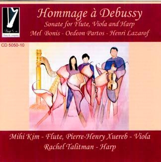 Hommage a Debussy - Sonate for Flute, Viola and Harp