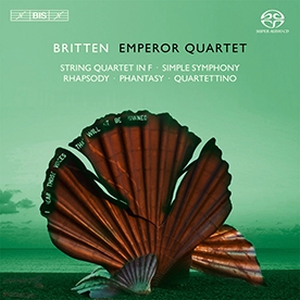 ڥ顼ڻͽ/Britten Simple Symphony Op.4, Rhapsody, Quartettino, etc[BISSA1870]