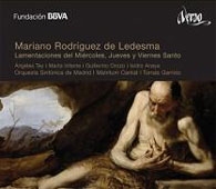 Rodriguez de Ledesma: Lamentations of Wednesday, Thursday and Friday