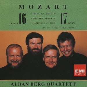 モーツァルト:弦楽四重奏曲第17番「狩」&第16番