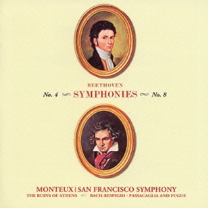 没後40周年記念ピエール･モントゥーの芸術1::ベートーヴェン:交響曲第4番&第8番 他