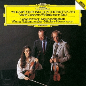 モーツァルト:ヴァイオリン協奏曲第5番≪トルコ風≫ 協奏交響曲K.364