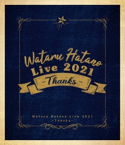 ¿/Wataru Hatano Live 2021 -Thanks- Live Blu-ray Blu-ray Disc+CD[EYXA-13442B]