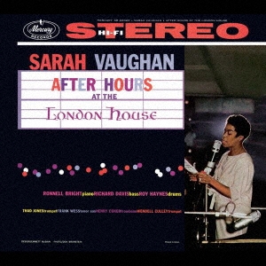 Sarah Vaughan/アフター・アワーズ・アット・ザ・ロンドン・ハウス