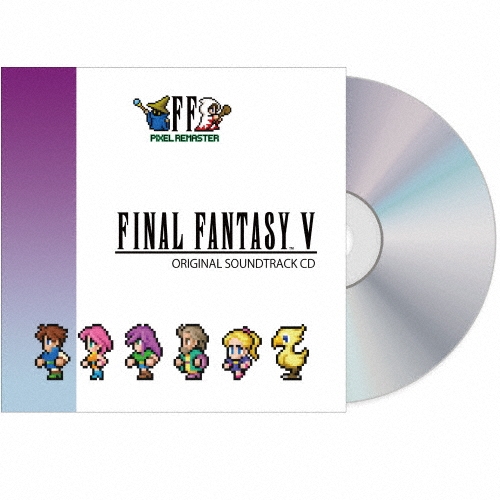 FINAL FANTASY V PIXEL REMASTER Original Soundtrack CD [3CD+ブックレット+ステッカー]