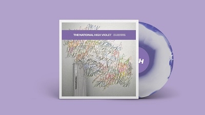 The National/High Violet - 10th Anniversary Expanded EditionWhite &Violet Marble Color Vinyl/̸ס[4AD0244LPX]