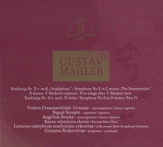 Mahler: Symphony No.2, No.3 - 4th Movement, Ruckert-Lieder Mahler: Symphony No.2, No.3 - 4th Movement, Ruckert-Lieder